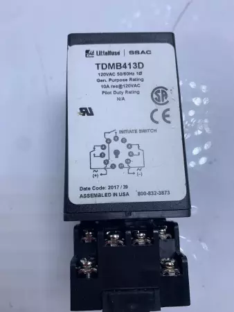 Littelfuse TDMB413D Timer Relay 