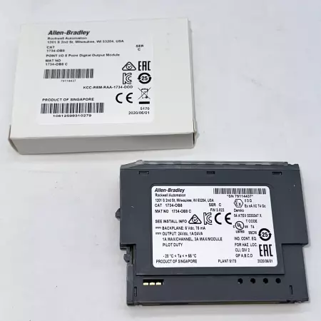 NEW Allen-Bradley 1734-OB8 SER.C Digital Output Module 