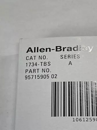 Allen-Bradley 1734-TBS SER.A Point I/O Terminal Base 