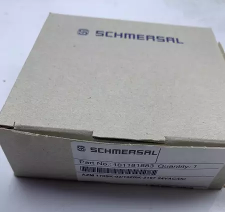 Schmersal AZM 170SK-02/10ZRK-2197 Safety Interlock Switch 24VAC/DC 