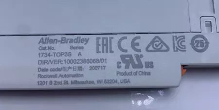 Allen-Bradley 1734-TOP3S SER.A POINT I/O Terminal Base 