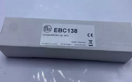 NEW IFM EBC138 8-Channel Distribution Block 