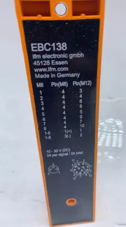 NEW IFM EBC138 8-Channel Distribution Block 