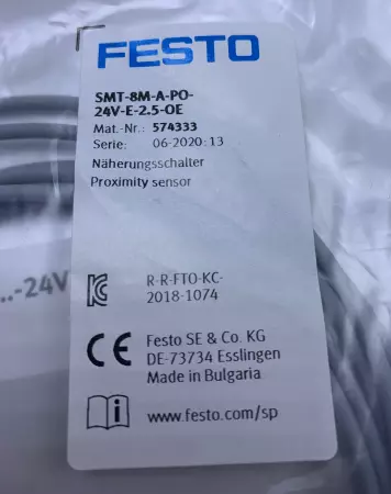 Festo 574333 Proximity Switch Sensor 