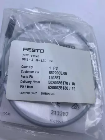 Festo SME-8-S-LED-24 Proximity Sensor 
