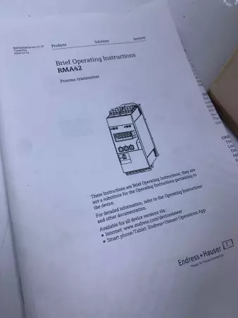 Endress + Hauser RMA42-1LW20 Process Transmitter 