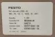 Festo MS6-SV-1/2-E-10V24-SO-MP1 Quick Exhaust Valve  PNs: 548713/552252 