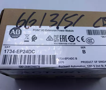 Allen-Bradley 1734-EP24DC SER.B POINT I/O Extension Power Module 