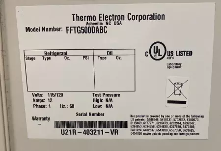 Fisher Scientific FFTG500DABC Isotemp Gravity Convenction Oven 