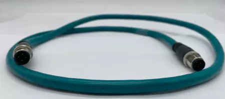 NEW Allen-Bradley 1585D-M4HBDM-1 SER.B Ethernet Media M12 Patchcord Cable 1M 