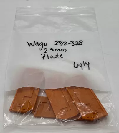  Wago 282-328 Separator Plate Lot of 6