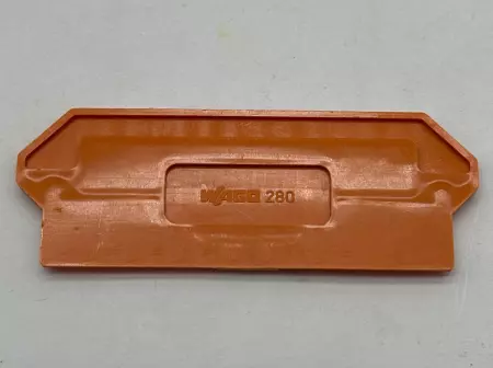 Wago 280-317 End and Intermediate Plate Lot of 127