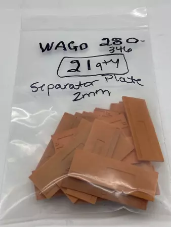  Wago 280-346 Separator Plate Lot of 21