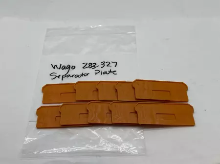  Wago 283-327 Separator Plate, Oversized Lot of 10