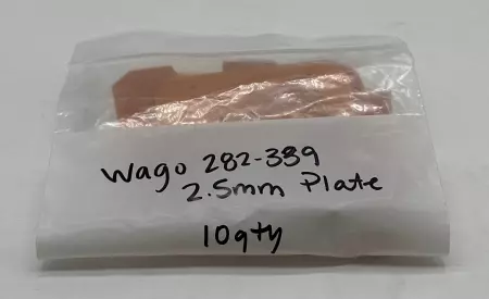  Wago 282-339 End and Intermediate Plate Lot of 10