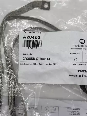 NEW Markem-Imaje A28453 Ground Strap Kit 