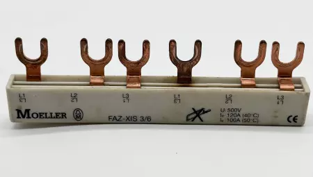 Moeller FAZ-XIS 3/6 3-Phase Bus Bar Connector 