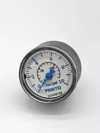 Festo 543488 Pressure Gauge 0-10 Bar 