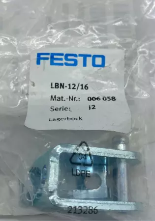 NEW Festo LBN-12/16 Clevis Foot Mounting 
