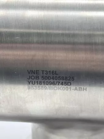 ABH 953589/BOK001-ABH VACUUM TEE PIPE 