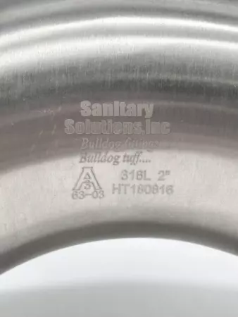 Sanitary Solutions HT180816 90Deg Round Elbow Fitting 