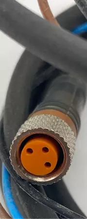  Amphenol BPI 4/00 3-Pin Female Cable 