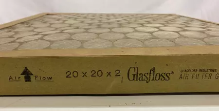 Glasfloss 20X20X2 Air Filter Cartridge, 20x20x2