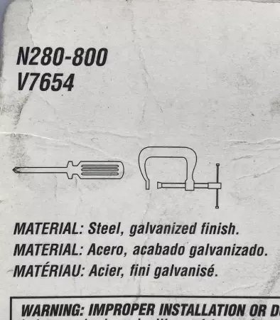 National N280-800 Snap Lock with Strike 