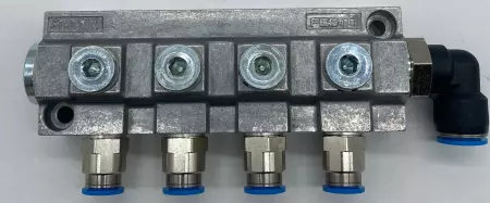  Festo FR-8-1/4 Manifold Distributor Block 