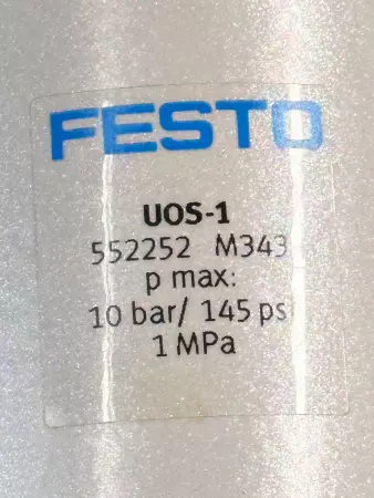 Festo 548713 Complete Valve Assembly 