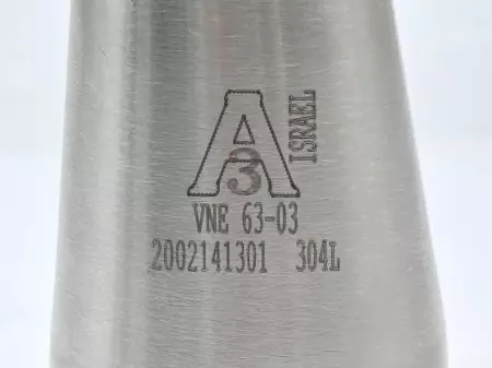  Agilent VNE 63-03 Straight Tri-Clamp 304L Concentric Reducer 