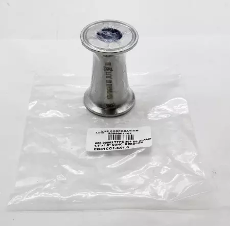 NEW VNE Corp. EG31CC1.5X1.0 Clamp T304 SS Concentric Reducer 1.5X1