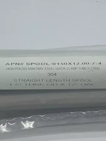 NEW APN SPOOL-0150X12.00-7-4 Sanitary Spool, 12