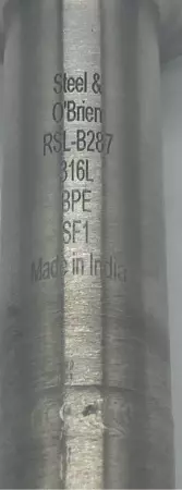 NEW Steel&O´Brien RSL-B287 Tri-Clamp 4-3/4