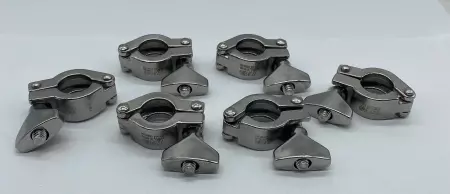 NEW Unbranded 63-04 Stainless Clamps with Wing Nut 1/2-3/4