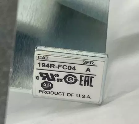 Allen-Bradley 194R-FC04 SER.A Cable Operated Accesory for Disconnect Switches 