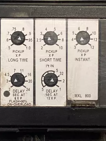 Square D MXL36700 Electronic Trip Circuit Breaker 600V 800A Sensor 