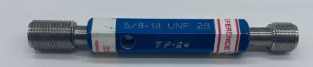  Regal Cutting Tools TP84 Go NoGo Thread Plug Gage 5/8-18 UNF-2B 