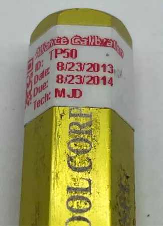  North American Tool Corp. TP50 Thread Plug Gage 1/8-28 DSP1 