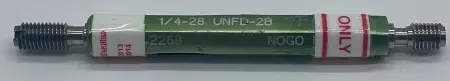  Greenf TP11 Go NoGo Thread Plug Gage 1/4-28 UNFD-2B 