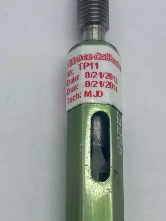  Greenf TP11 Go NoGo Thread Plug Gage 1/4-28 UNFD-2B 