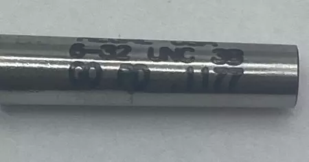NEW Regal Cutting Tools 6-32 UNC-3B Go PD 0.1177 Thread Plug Gage 