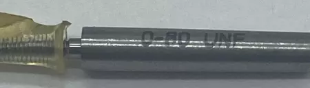 Regal Cutting Tools 0-80 UNF-2B Go PD 0.0519 Thread Plug Gage 