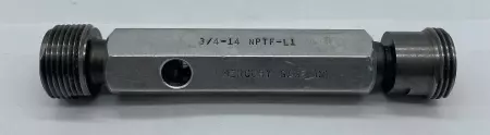 Mercury Gage Co. 3/4-14 NPTF-L1 Thread Pipe Plug Gage 