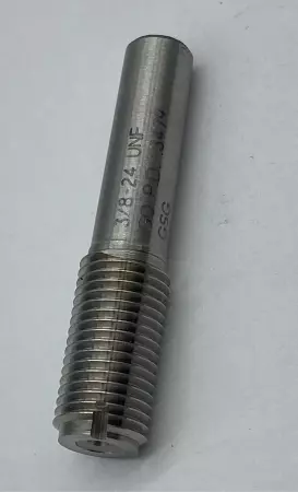Unbranded 3/8-24 UNF Thread Pipe Plug Gage, Go PD .3479 