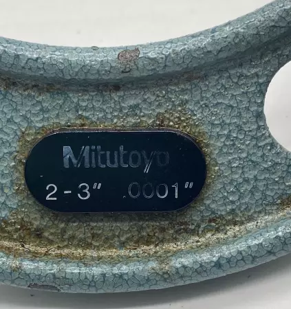 Mitutoyo 122-127 AS IS. Blade Micrometer 2-3