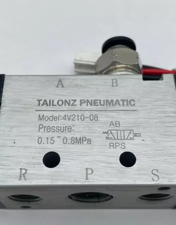 Tailonz Pneumatic 4V210-08 Solenoid Valve 24V Single Coil, 1/4