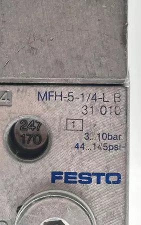 Festo MFH-5-1/4-LB Solenoid Valve 