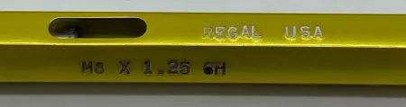 Regal M8 X 1.25 6H AS-IS Thread Plug Gage, Go PD 7.188, NoGo PD 7.348 