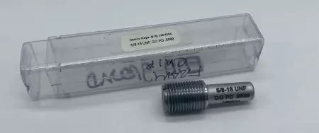 Hemco 5/8-18 UNF Go PD 0.5889 Thread Plug Gage 